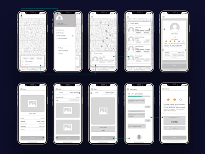 Framework-translator app app design flowchart framework illustration interaction interface ios sketch translation ux