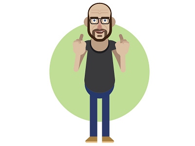 Michael Here design figure hey vsauce illustration portrait vector videos vsauce youtube