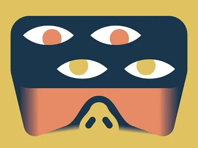 Social VR book editorial illustration science vector vektorgrafik virtual reality vr