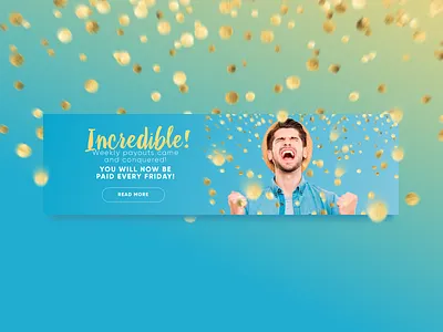 Banner banner clean hooray incredible ui ux web wow