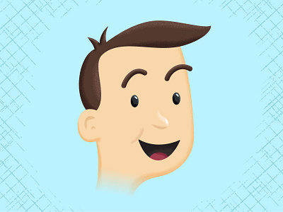 Hi Neighbor 50s character illustration illustrator