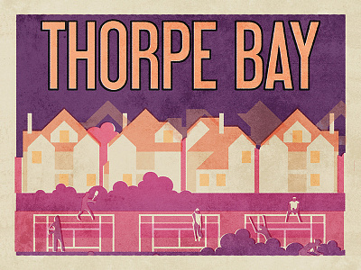 Thorpe Bay court house houses match street tennis