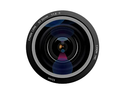 Canon Camera Lens canon dribbble icon lens sketch ui ux uxdesigner