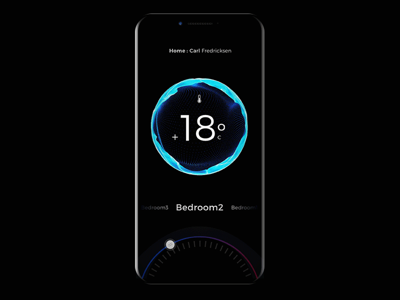 Smart Home App Concept android app homecontrol ios smarthome ui ux
