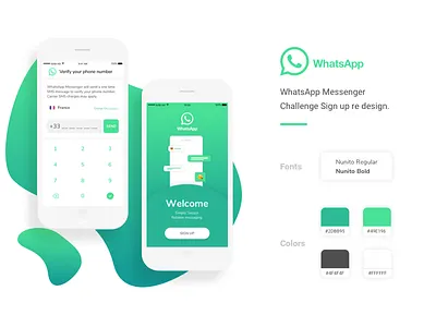 up app challenge dailyui redesign sign up ssilbi ui up whatsapp