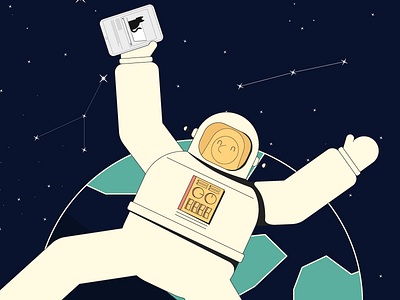 Space man elon galaxy man phone space spacex