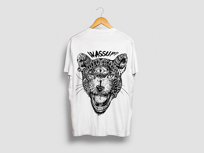 Wassup? animals black cat ink