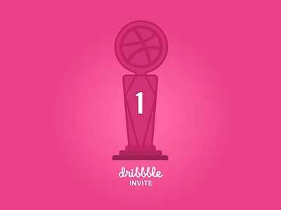 Dribbble invite dribbble invite vector