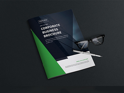 Company Profile Brochure brand brochure catalogs catalogue clean corporate customisable design free logo print template