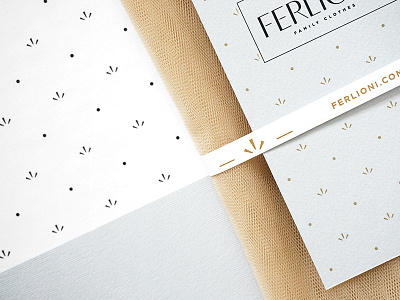 Identity for Ferlioni Family Clothes behance brandidentity brandingidentity corporateidentity designlogo graphicsdesign identity identitydesign logo logotype