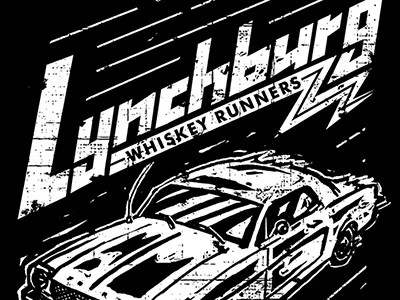 Whiskey Runners 2014 car illustration typography whiskey