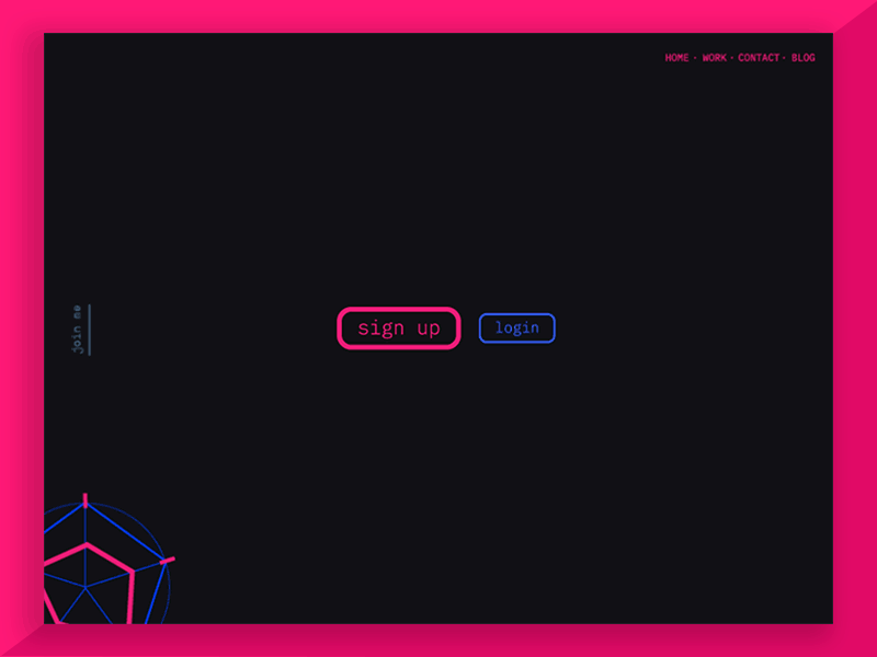 Sign Up UI animation animation dark design minimal password signup typography ui username ux