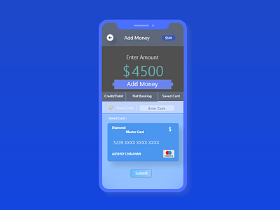 E-Wallets banking creditcard ewallets ui ux