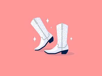 New boot goofin' boots dance goofin new ostrich stars white