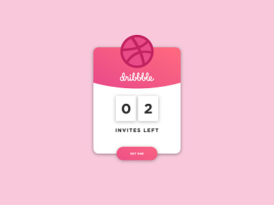 2 Dribbble invites draft dribbble invites prospects ui