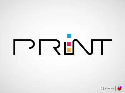 Printshop logo customlogo emblem logo logodesign logotype print printshop дизайнлоготипа логотип логотипы типография