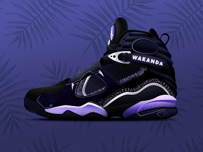 Black Panther X Jordan 8 blackpanther concept dopeblackart dopeblackpanther graphicart illustrator jordan8 marvel nike photoshop wakanda