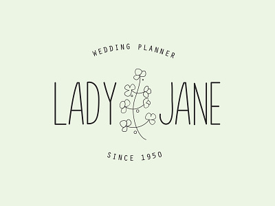 Feminine Logo Template feminine flower logo template