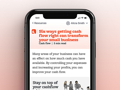 Fido Resources app finance iphone x small business