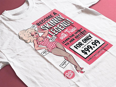 Trixie Mattel T-Shirt Graphic drag drag queen illustration retro retro illustraiton retro typography typography vintage vintage illustration