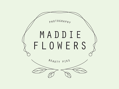 Feminine Logo Template feminine flower logo template