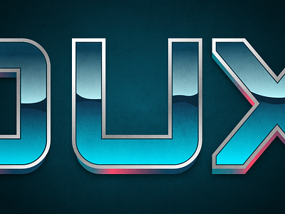 No Ux 80s retro ux