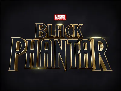 Free Black Panther Text Effect black panther cinematic foil gold marvel metallic text effect