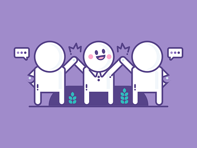 Create an alliance with your teammates design mentorship illustration medium