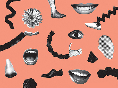 Pattern — Evoluir experimental illustration ilustração pattern shapes texture