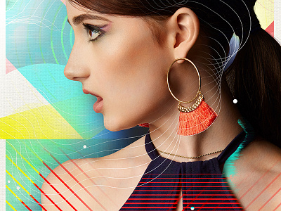 Fashion Futurism 4/4 art direction design fashion geometry illustration line pattern photo pop repetition styling