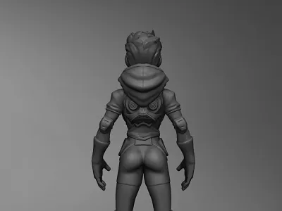 Sculpt 03 3d art cartoon character character design modeling render scifi sculpting stylized zbrush