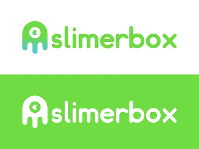 Slimerbox Logo branding green logo slime