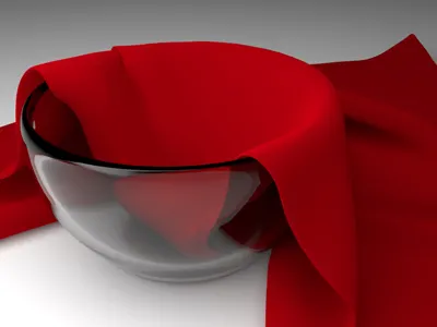 3D Glass and Cloth Textures 3d blender design render