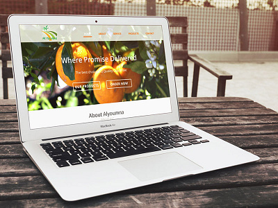 Alyoumna Fruits Website