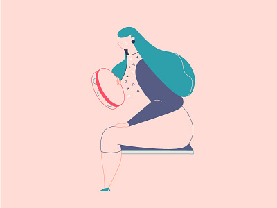 Catarina Alves character design illustration