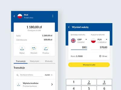 Wallet and currency exchange currency exchange forex mobile money ui ux wallet
