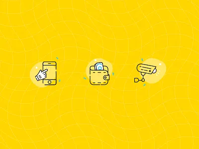 Tap30 Icons camera icon line mobile money secure tap tap30 wallet