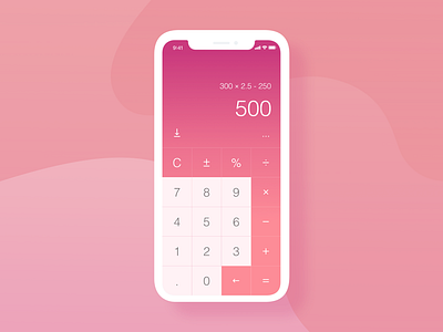 Daily Ui #004 Calculator 004 calculator dailyui designchallenge ui