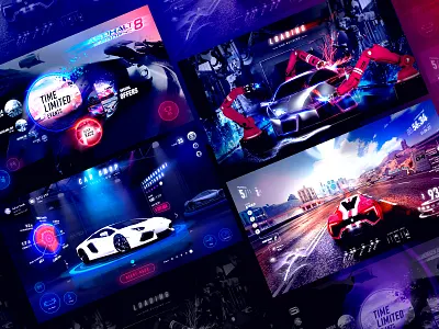 UI Game Design Test for Gameloft game design gameloft ui ui design ui test ux ux design web design