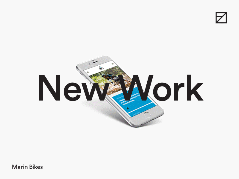 New Work for Marin Bikes interface mobile responsive ui ux web app website