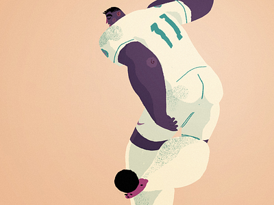 Soccer players no.8 character characterdesign digitalart football illustration soccer