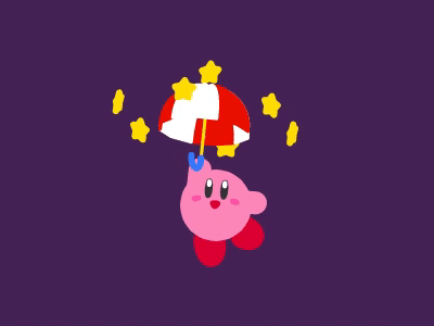 Kirby round 3D 3d kirby round3d