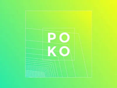 poko gradient lines sketch