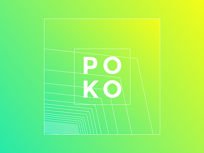 poko gradient lines sketch