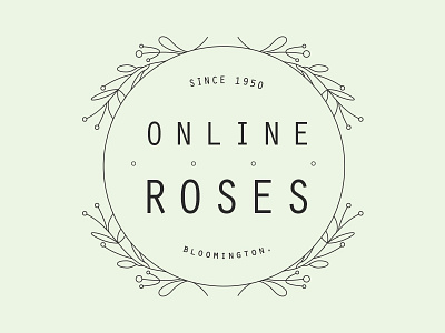 Feminine Logo Template feminine flower logo template