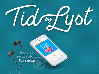 Tid og Lyst logo logo logodesign podcast tidoglyst timeanddesire