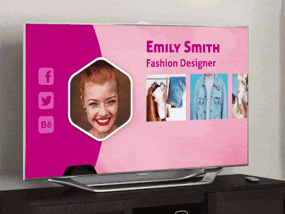 Daily UI challenge #006 - Profile dailyui profile design tv app tv app interface user interface