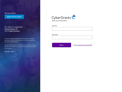 Login Page login sign in