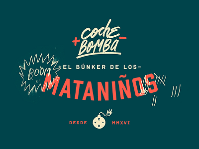 Cochebomba — Visual Identity bomb brand branding cochebomba design logo tnt