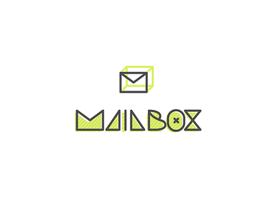 Mailbox logo exploration brand branding exploration identity logo